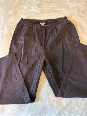 Women’s Elastic Waist Dress Pants - Brown
